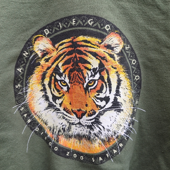 San Diego Zoo And Safari Park Green Jumper Size Large - Picture 2 of 4